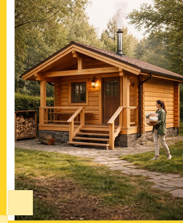 Купить баню под ключ в Конаково от 658905 р. | ЭриданКнк