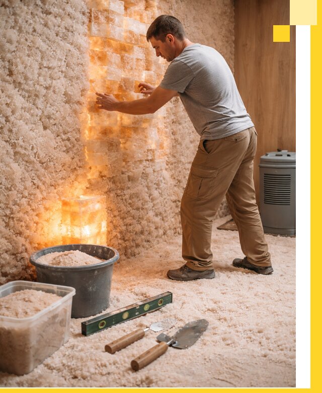 Проектирование и монтаж соляных комнат в Конаково под ключ