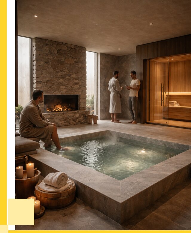 Дизайн интерьеров SPA в Конаково под ключ от 8110 р., ЭриданКнк